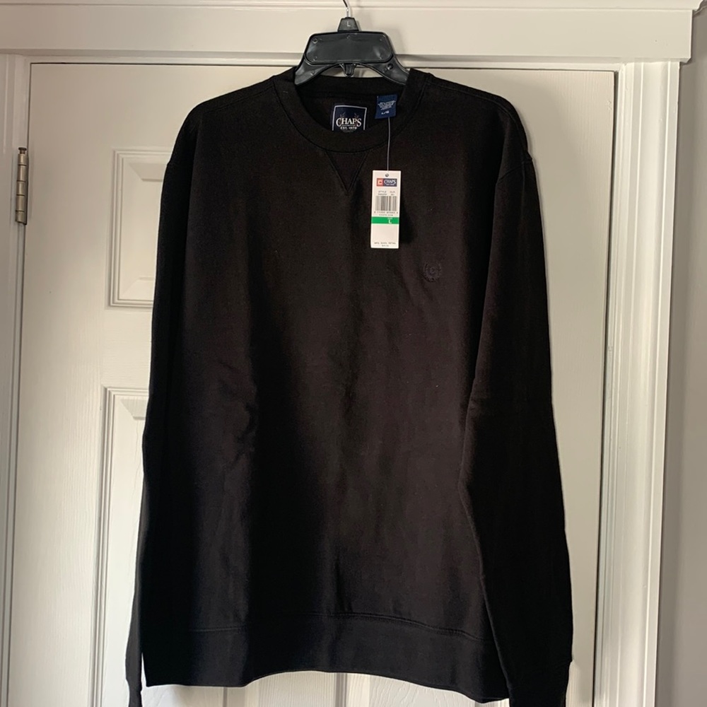 Chaps mens large crewneck sweatshirt